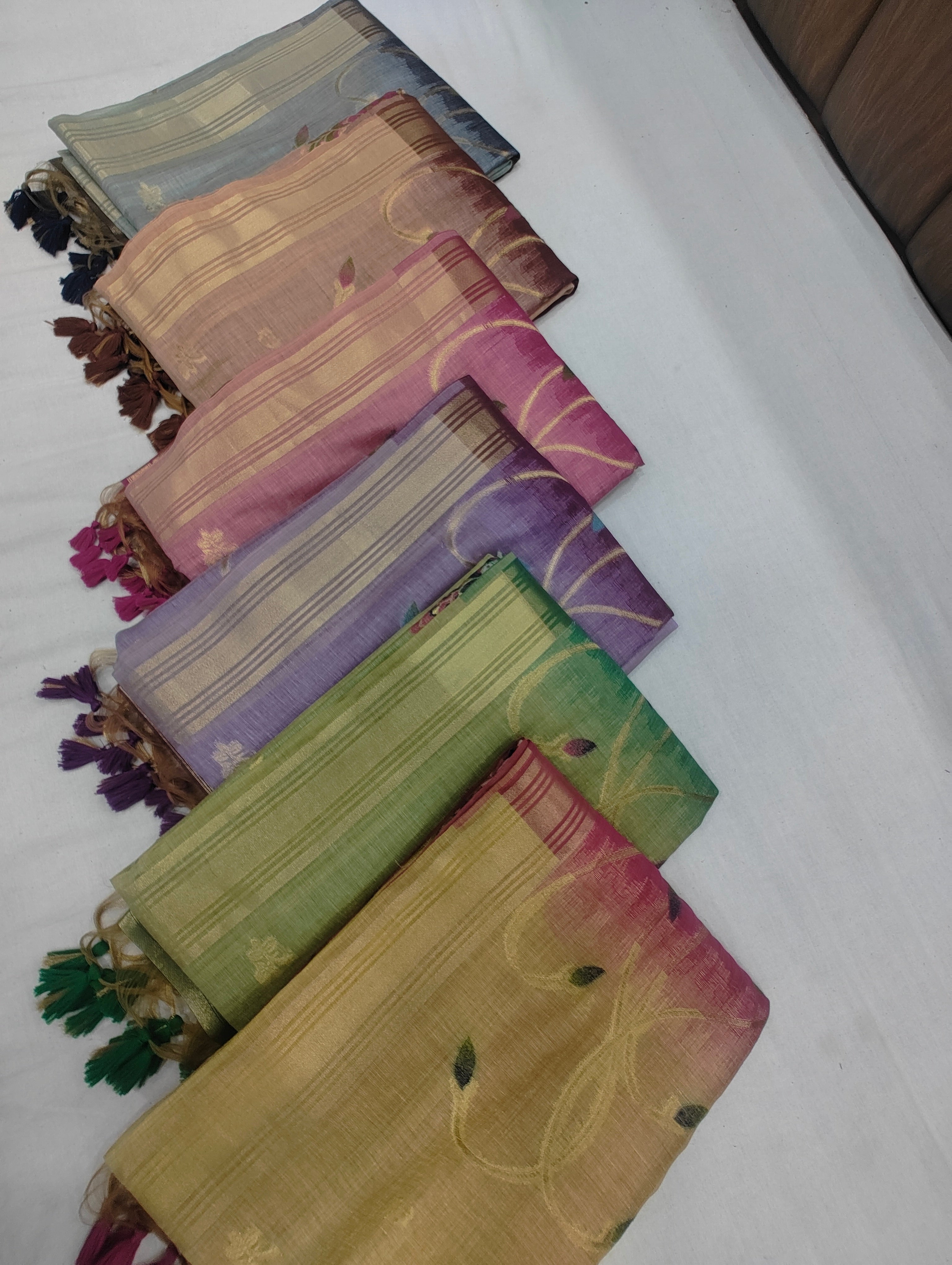 Moor- Peacock Pallu Edition – Muga Cotton Sarees