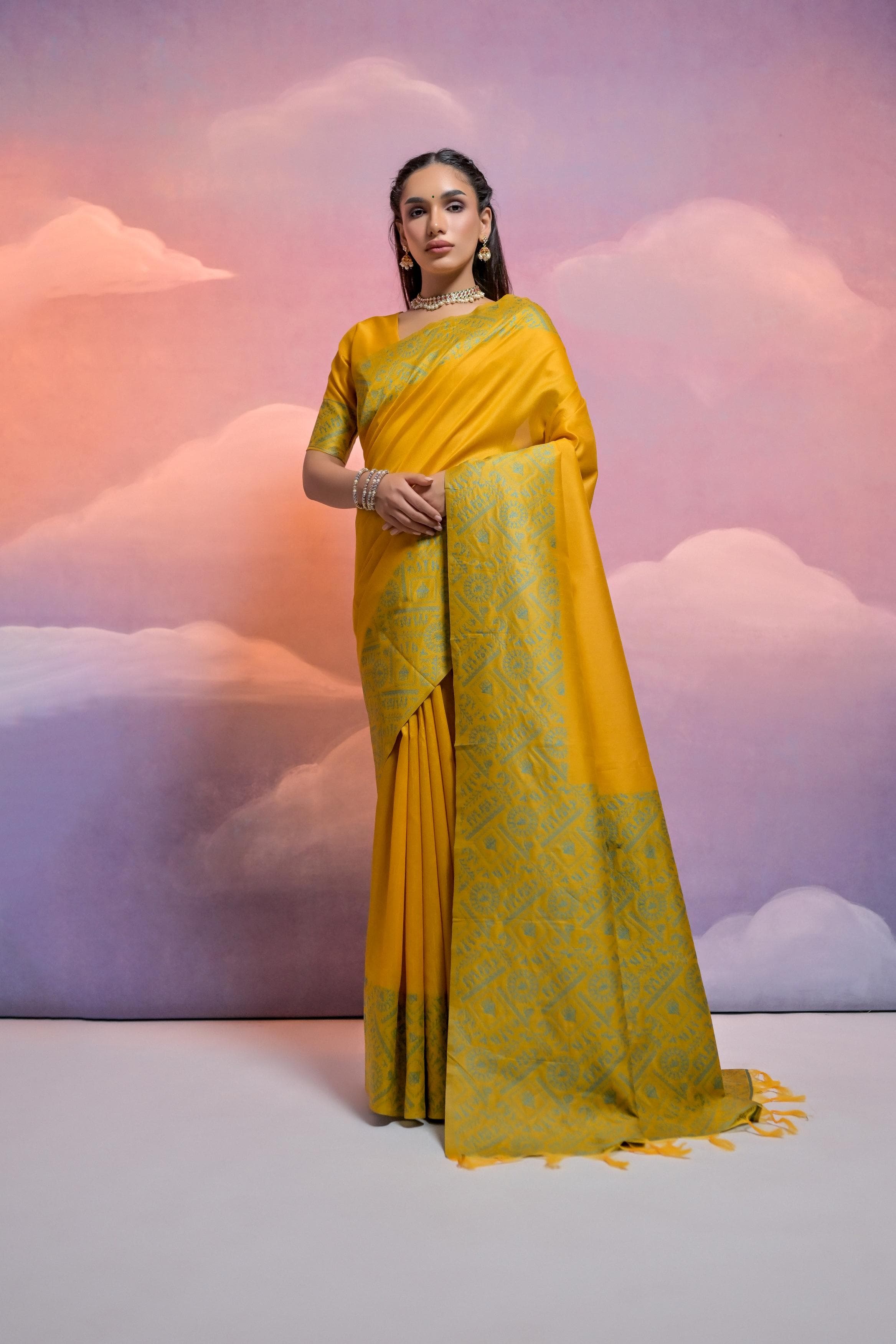 Priya- WE ARE COME AGAIN WITH NEW DEMANDING KALAMKARI WEAVING SAREE JUST FOR YOU