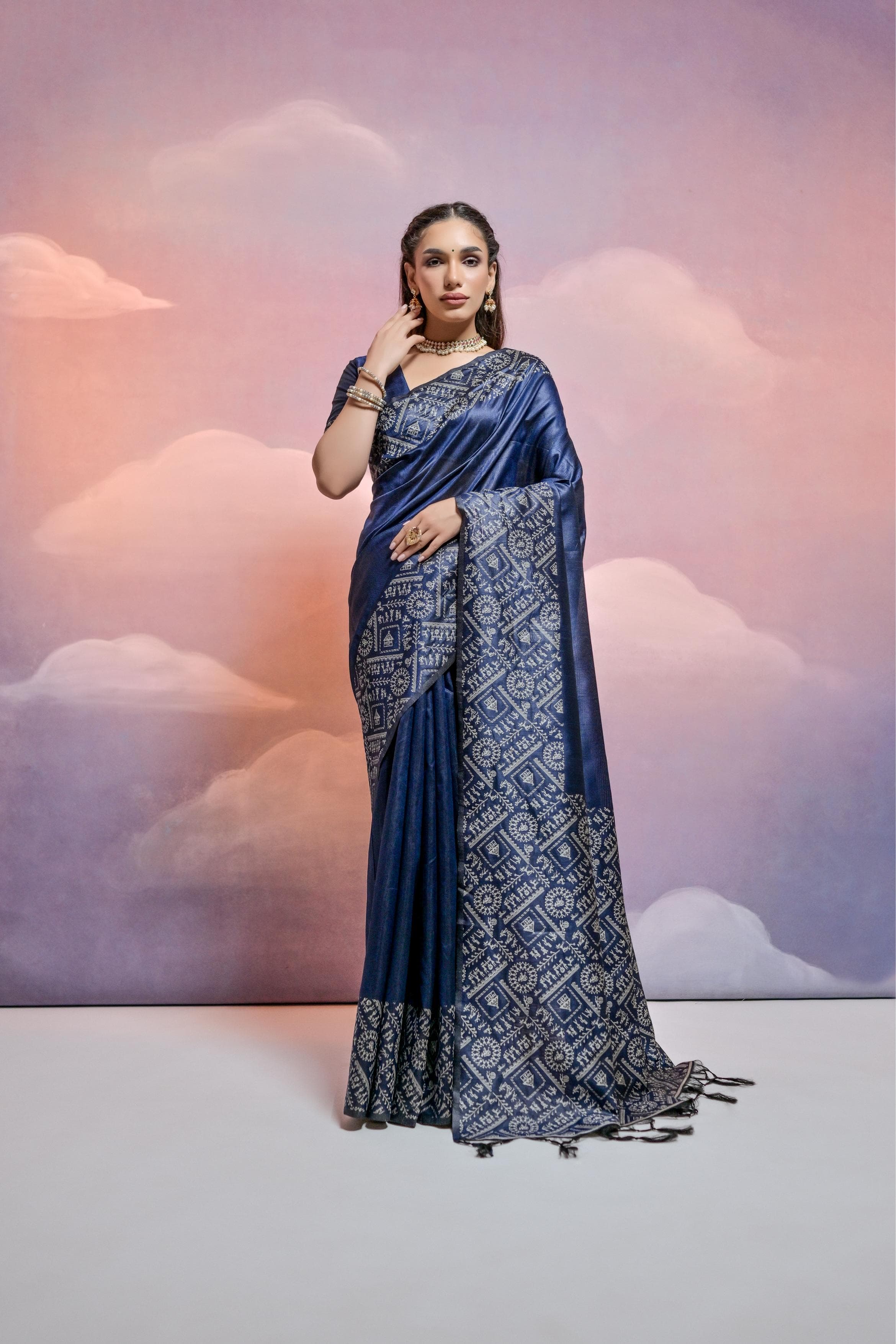 Priya- WE ARE COME AGAIN WITH NEW DEMANDING KALAMKARI WEAVING SAREE JUST FOR YOU