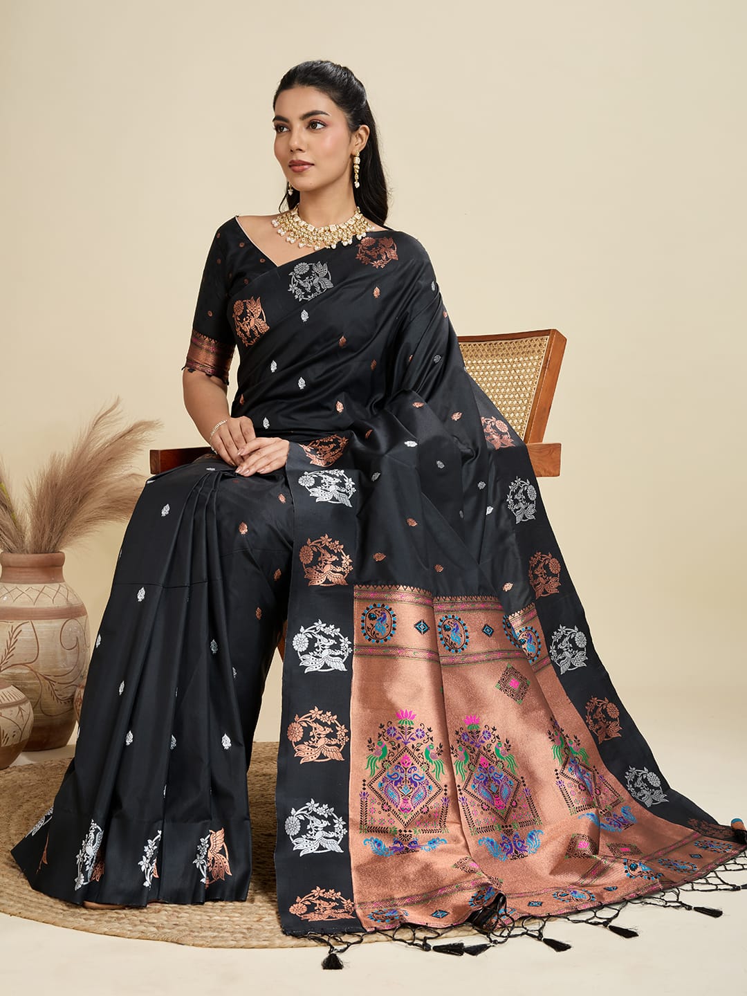 Noir- NOW WE ARE COMING WITH TRADITIONAL PAITHANI SAREE