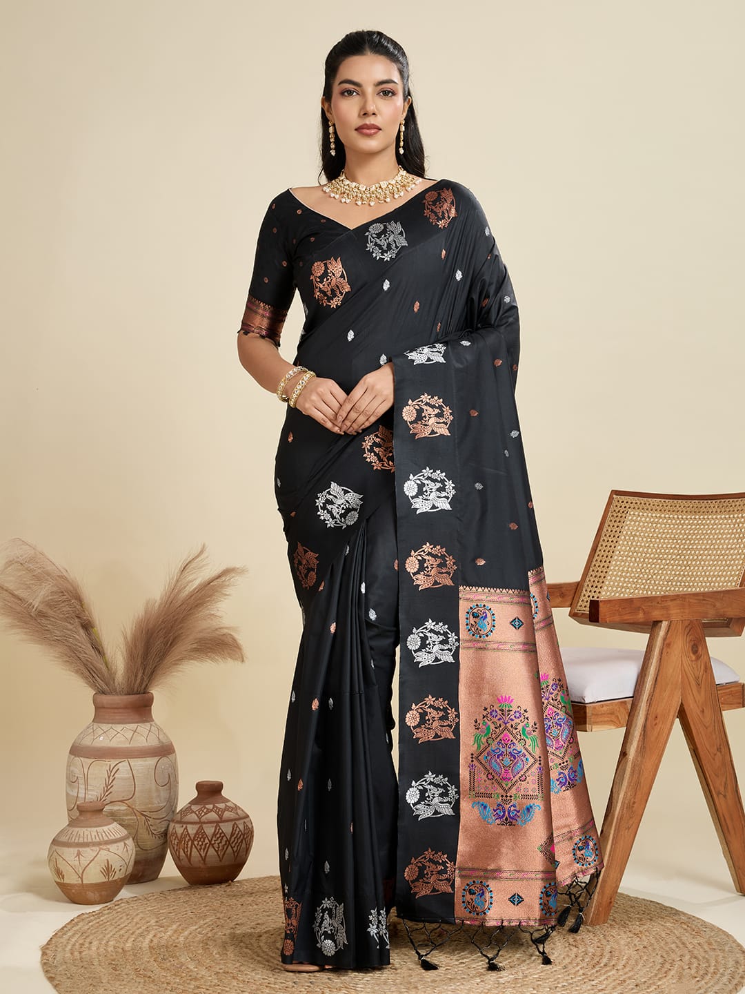 Noir- NOW WE ARE COMING WITH TRADITIONAL PAITHANI SAREE