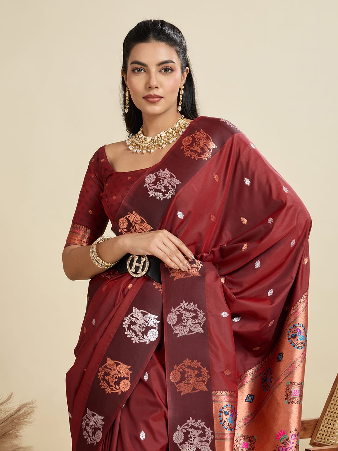 Noir- NOW WE ARE COMING WITH TRADITIONAL PAITHANI SAREE