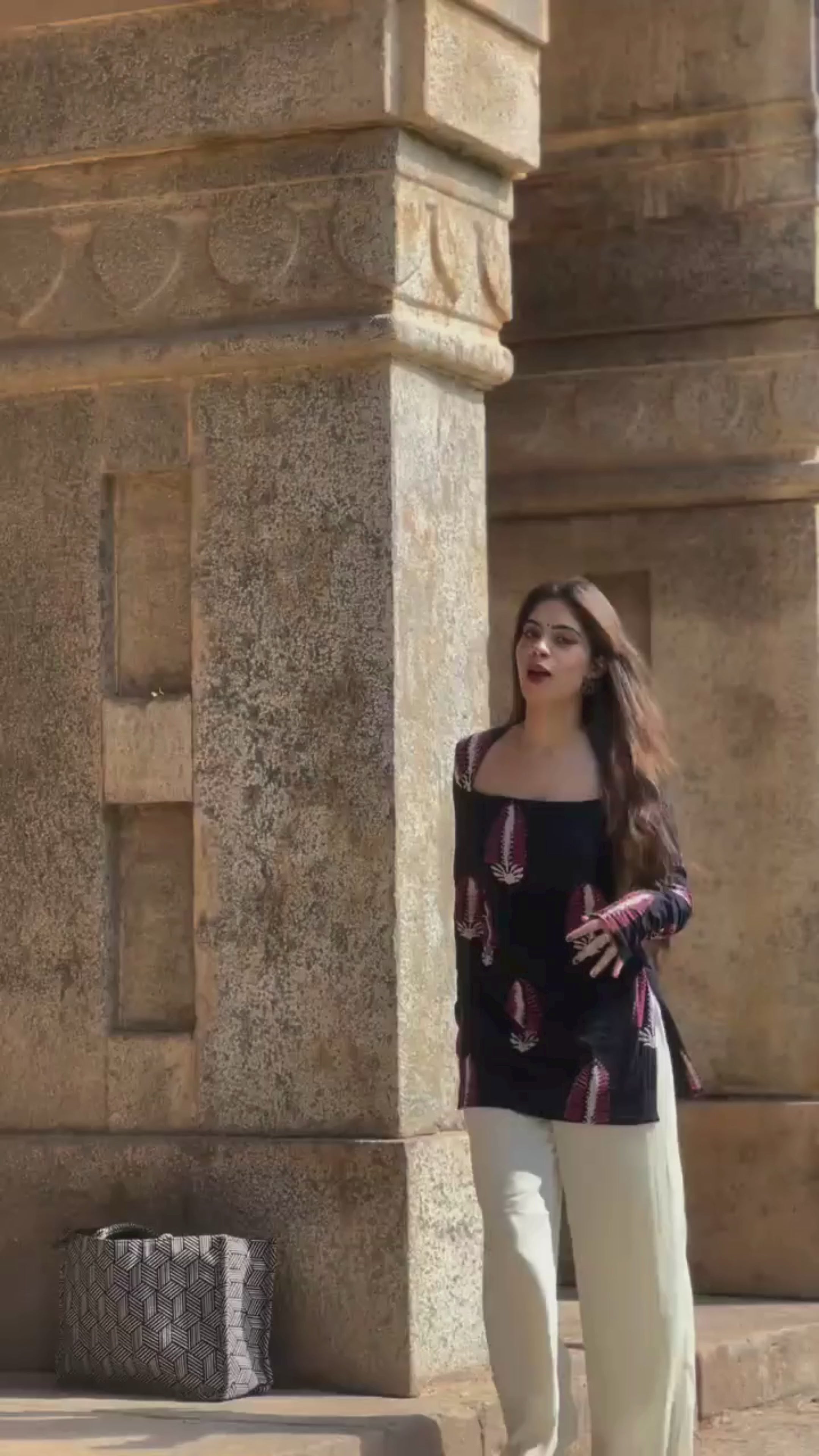 Roon- Bagru Hand Block Print Kurti