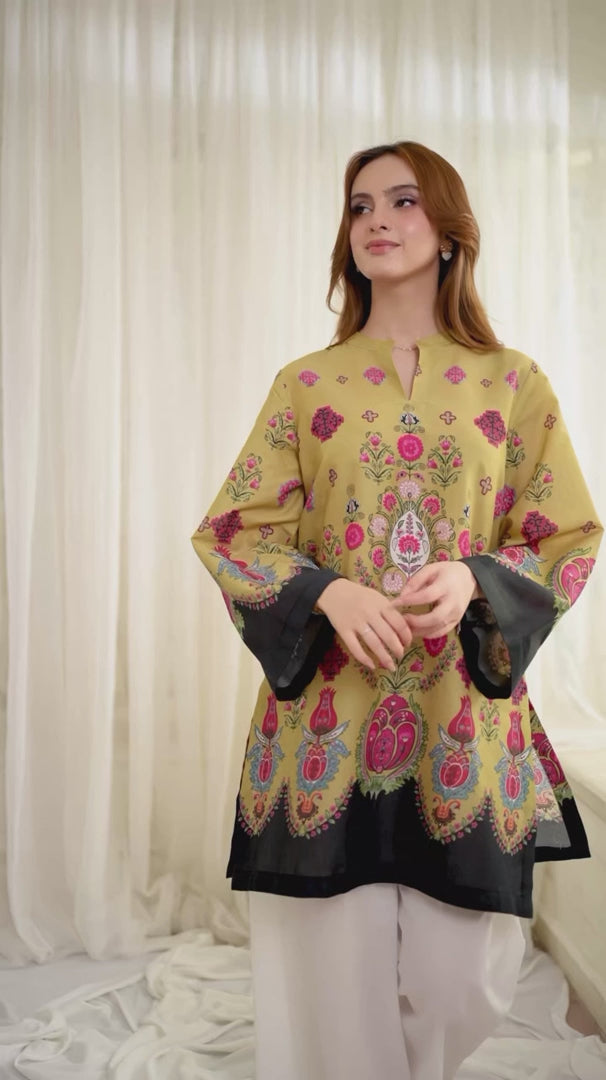 Moha pakishtani cordset print work