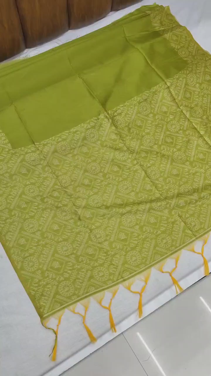 Priya- WE ARE COME AGAIN WITH NEW DEMANDING KALAMKARI WEAVING SAREE JUST FOR YOU